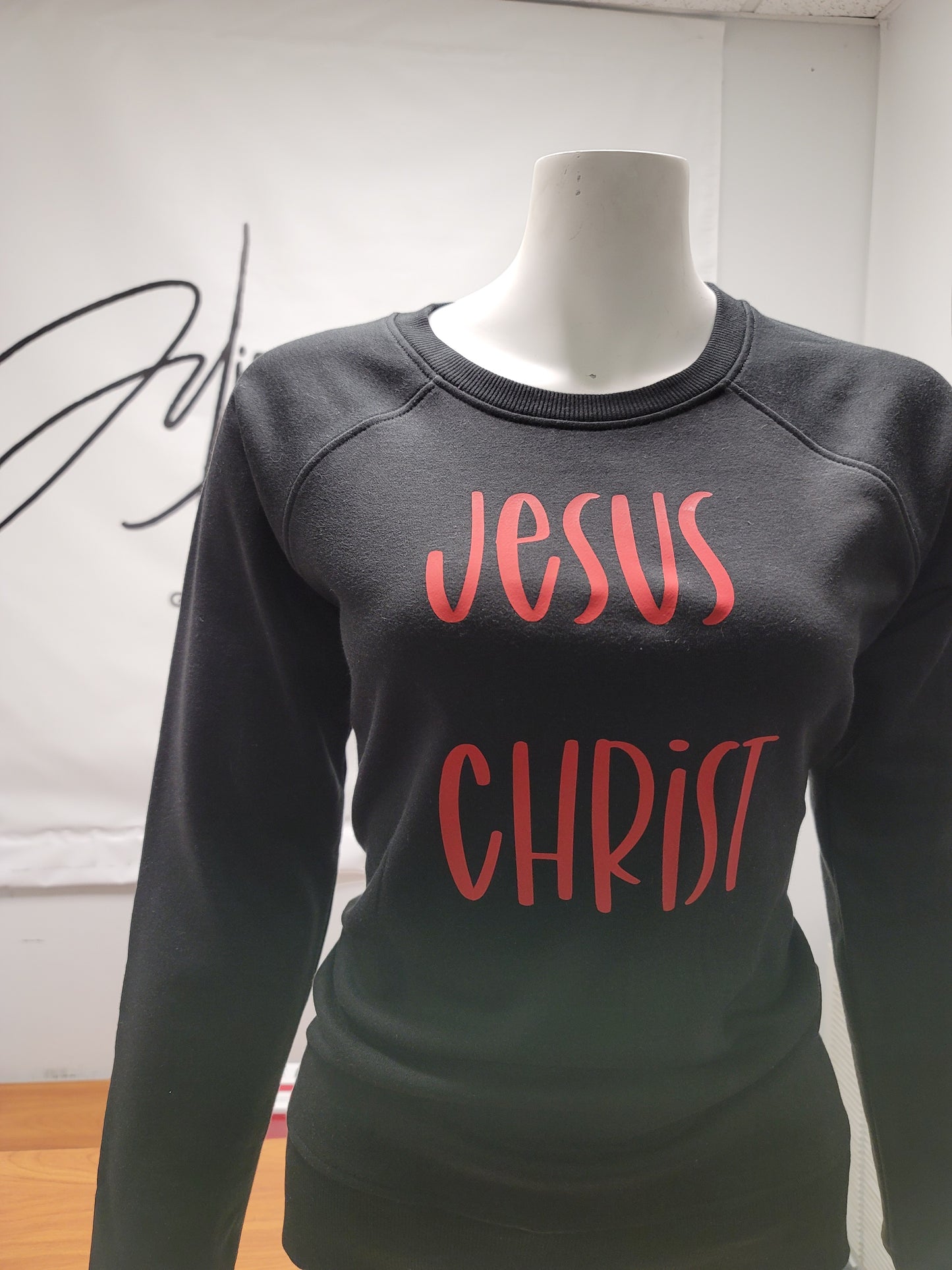 Jesus Christ crew neck sweater