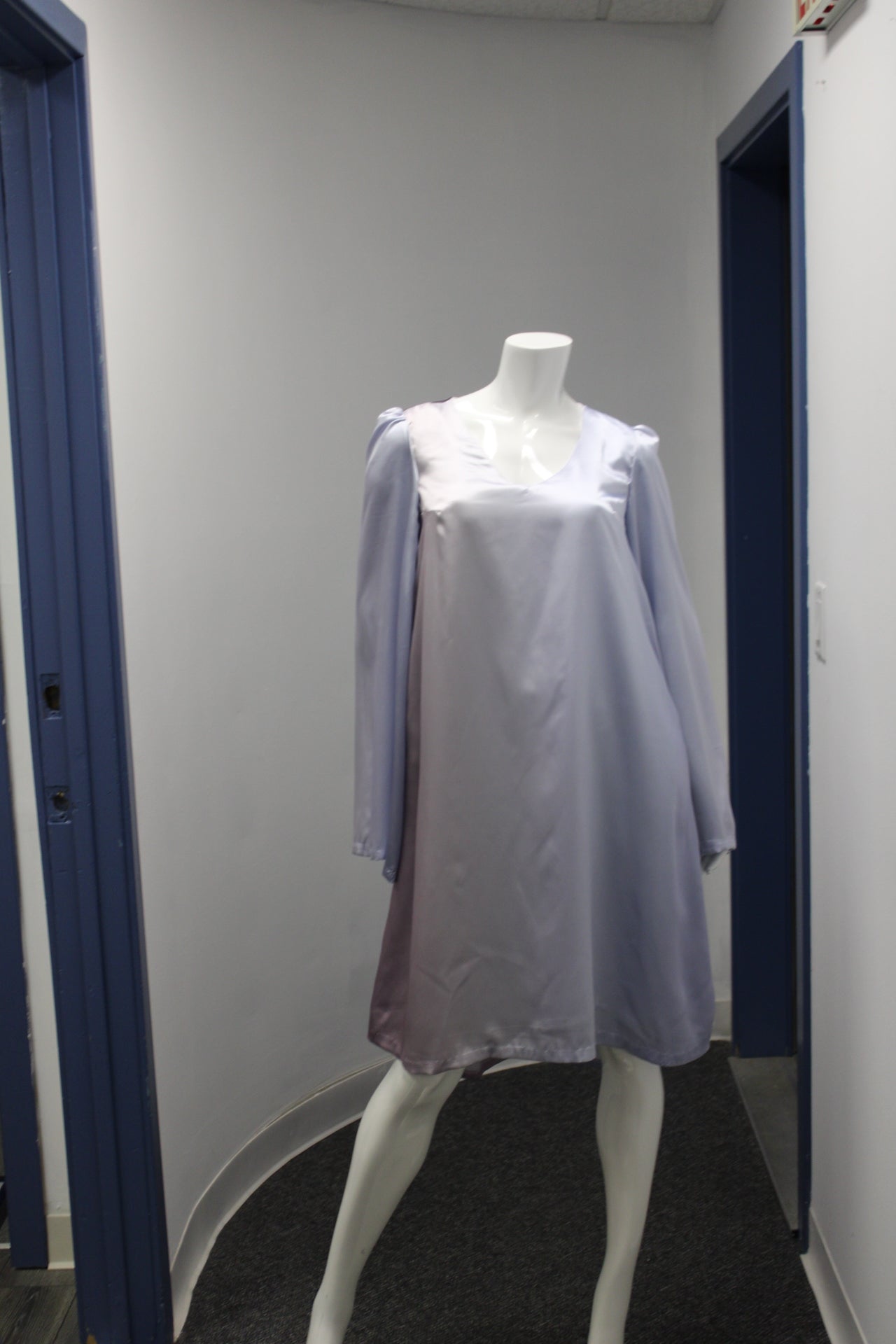 A-line Ombre dress with angel wings In Jesus' name dress