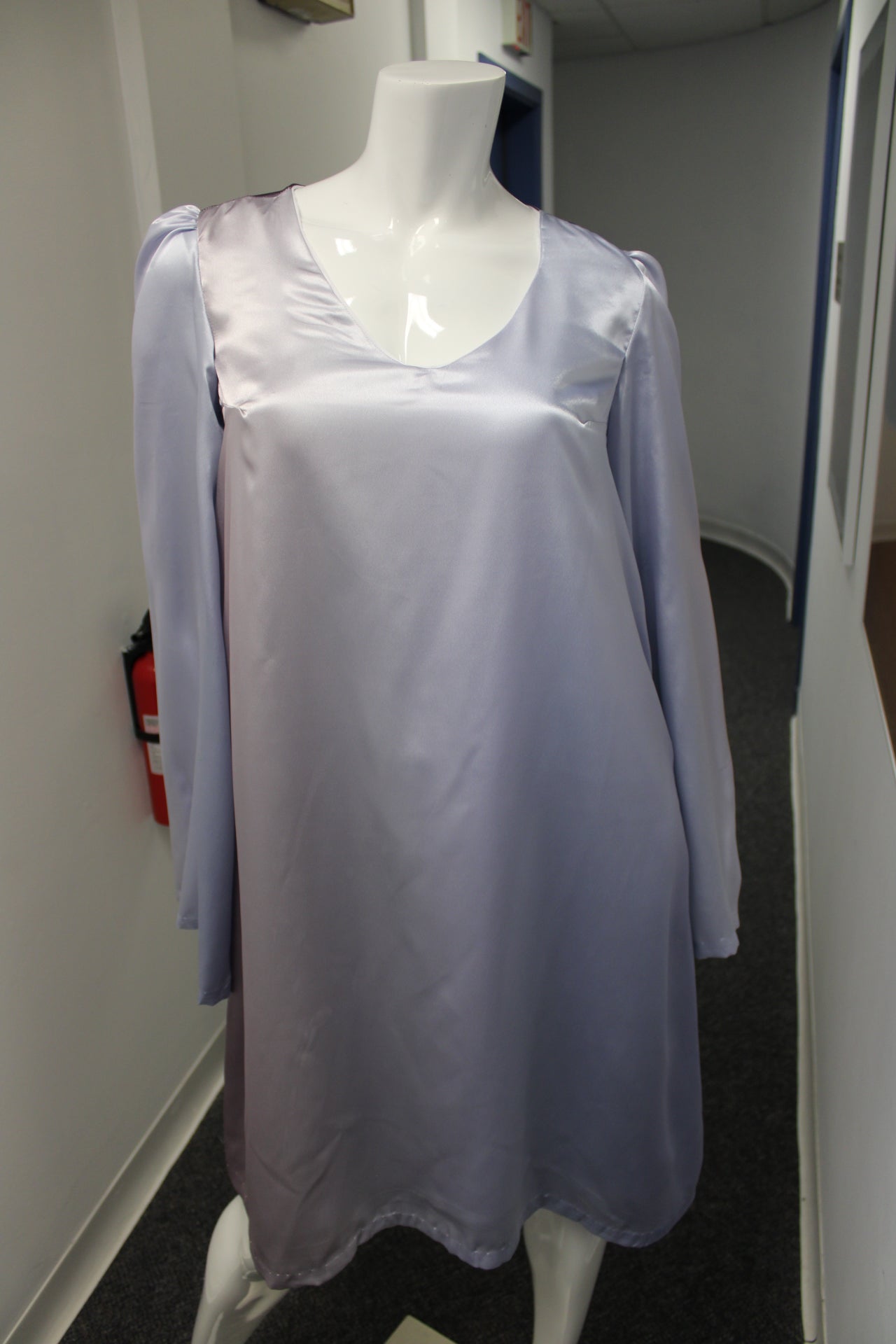 A-line Ombre dress with angel wings In Jesus' name dress