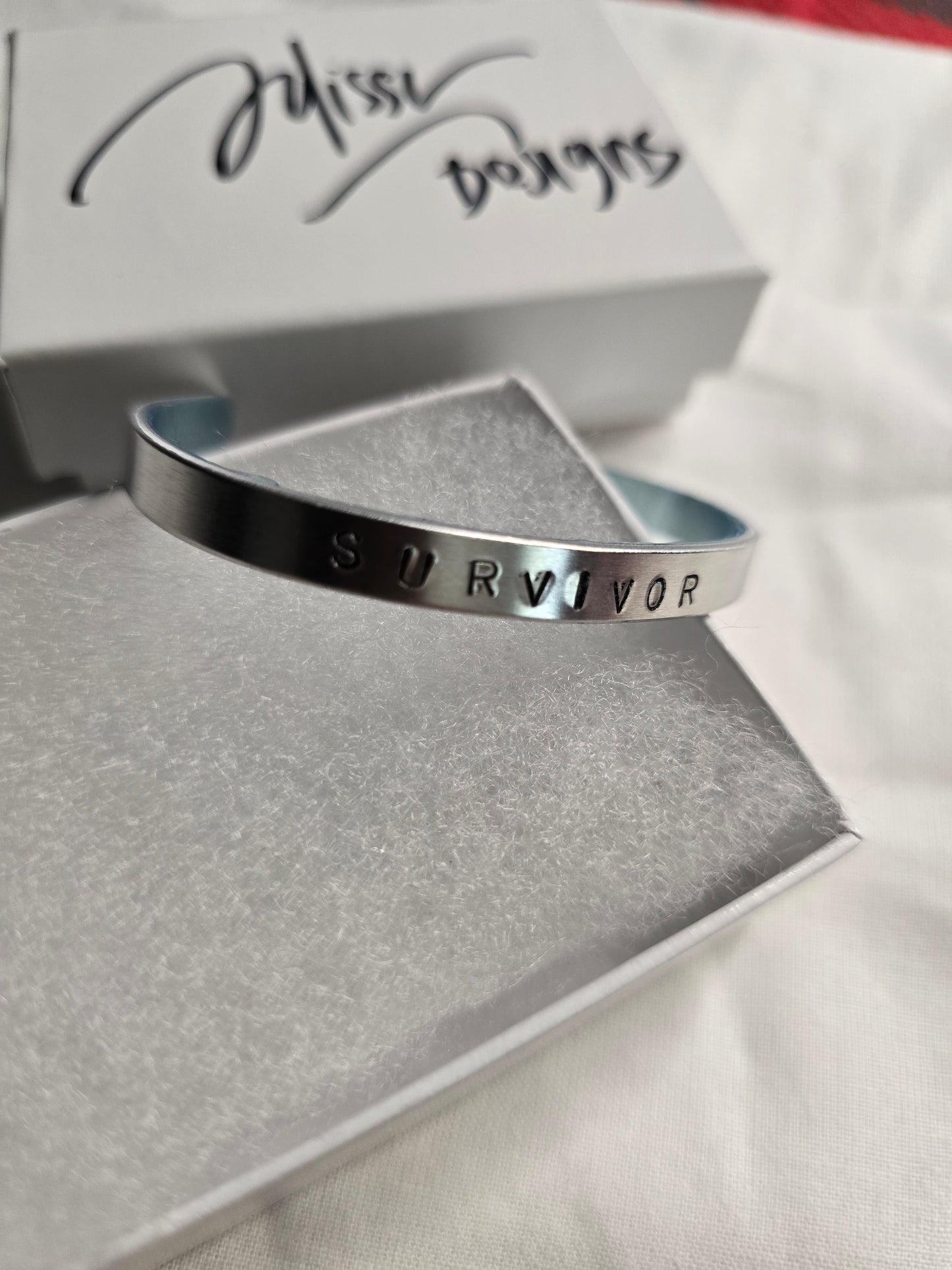 Survivor metal bracelet