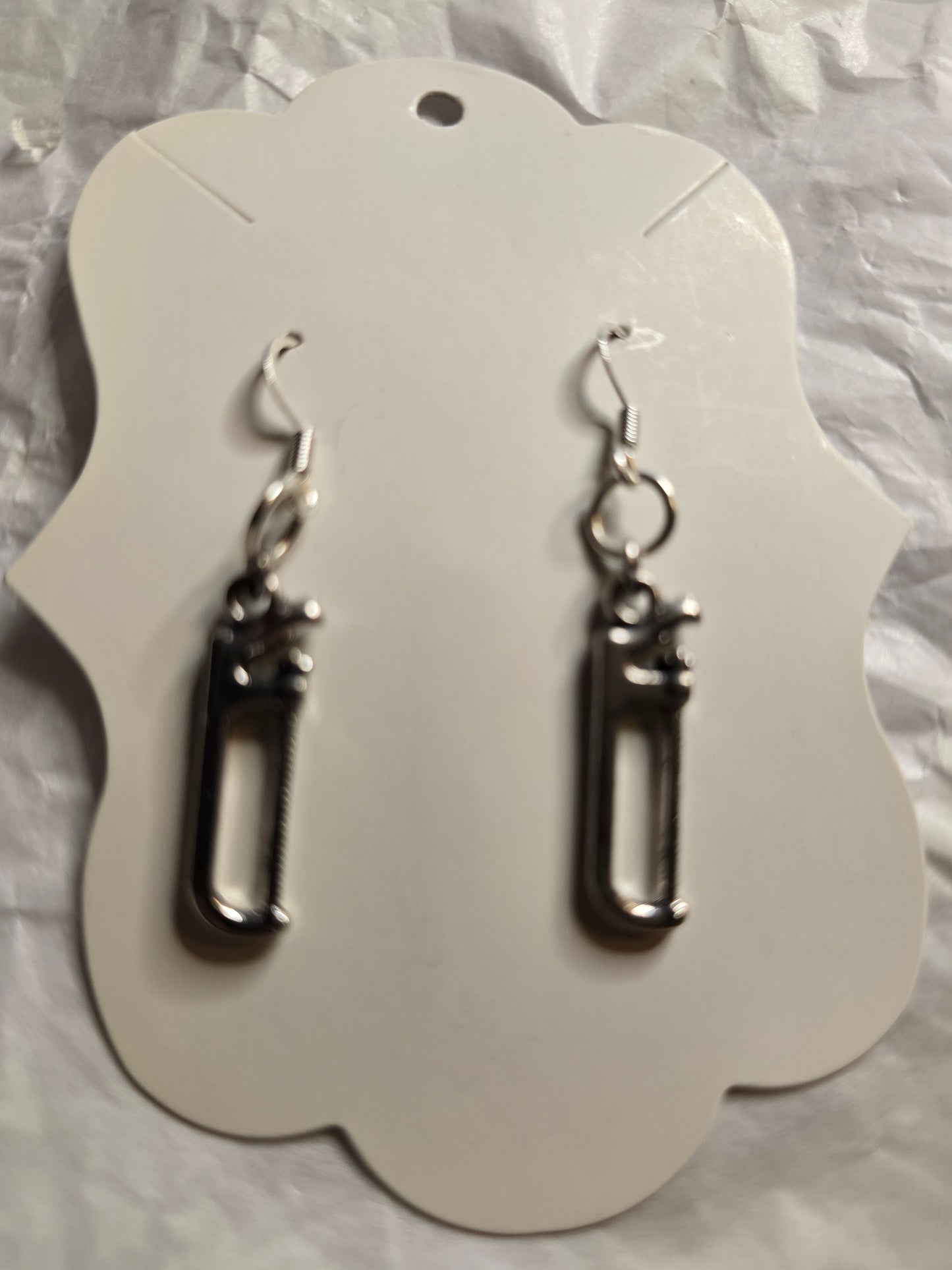 Carpenter's tool earrings- clamp