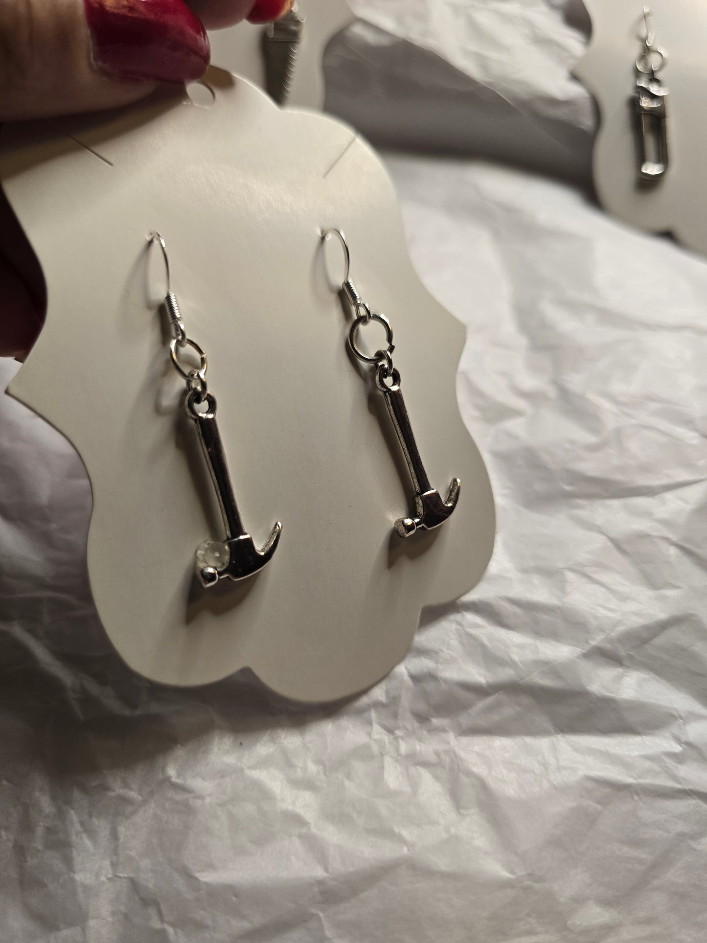 Hammer earrings