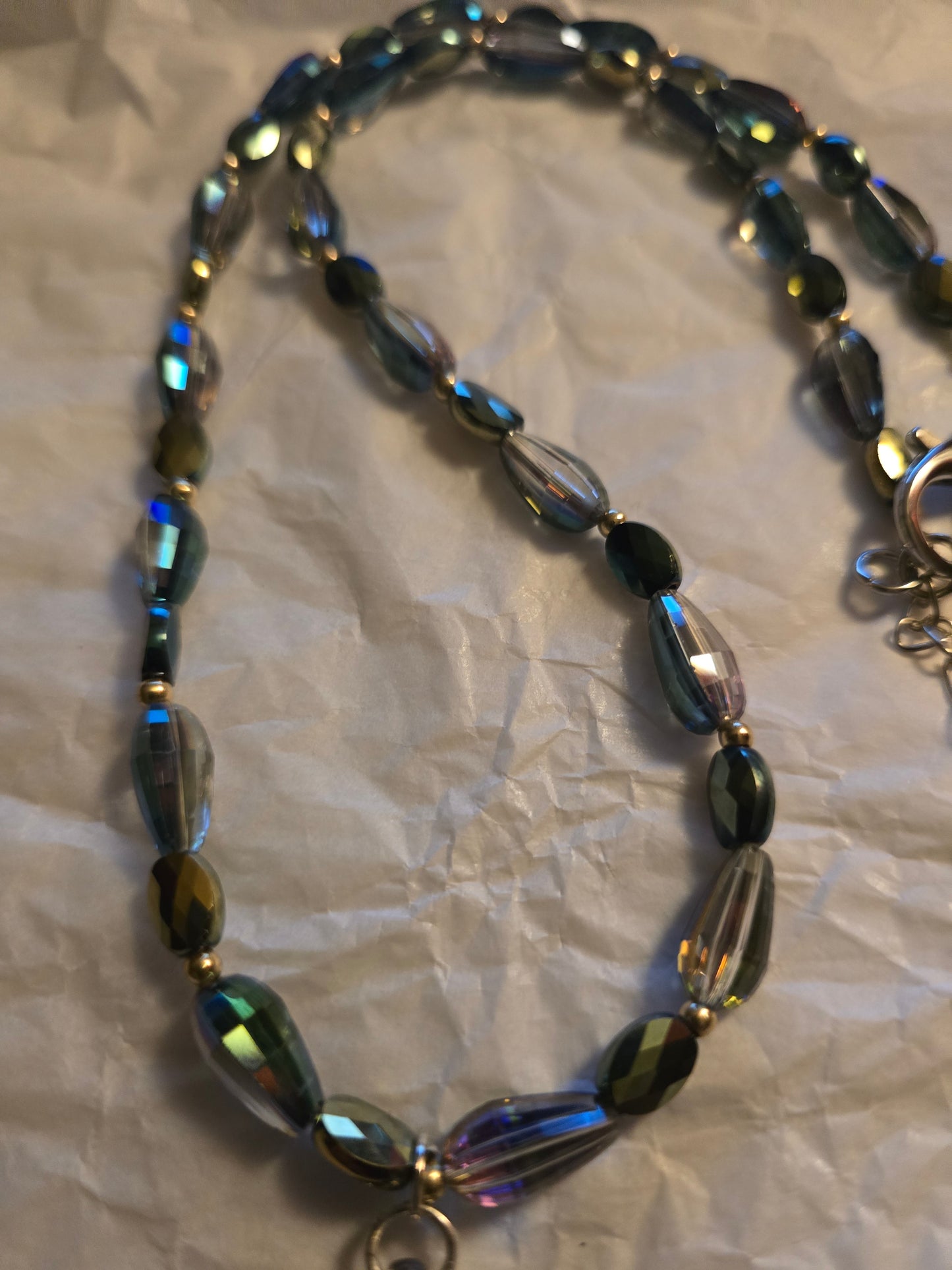 Hope beaded necklace