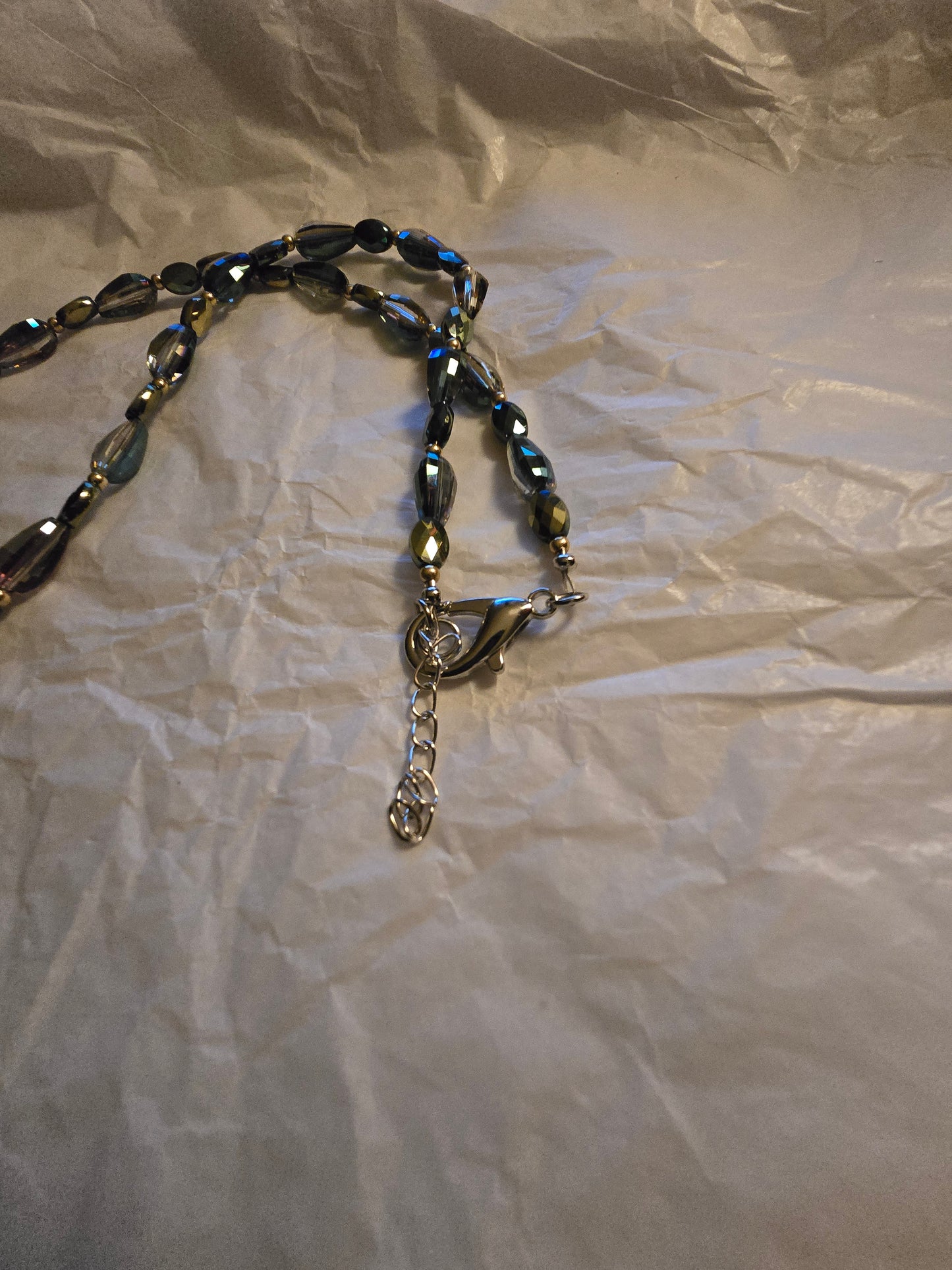 Hope beaded necklace