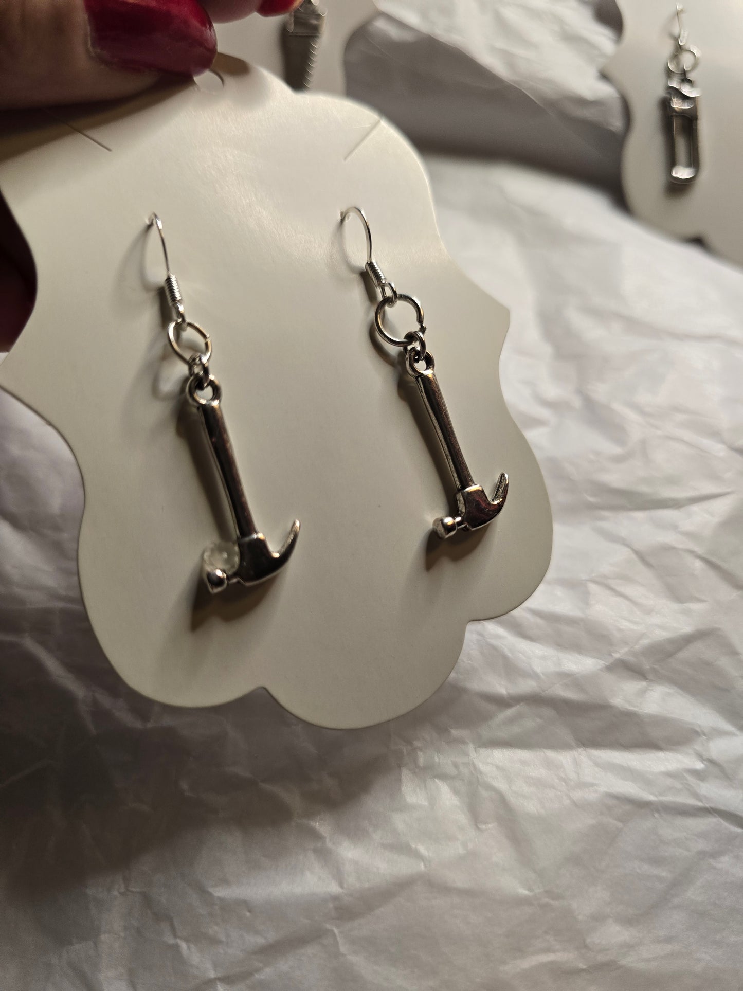 Hammer earrings