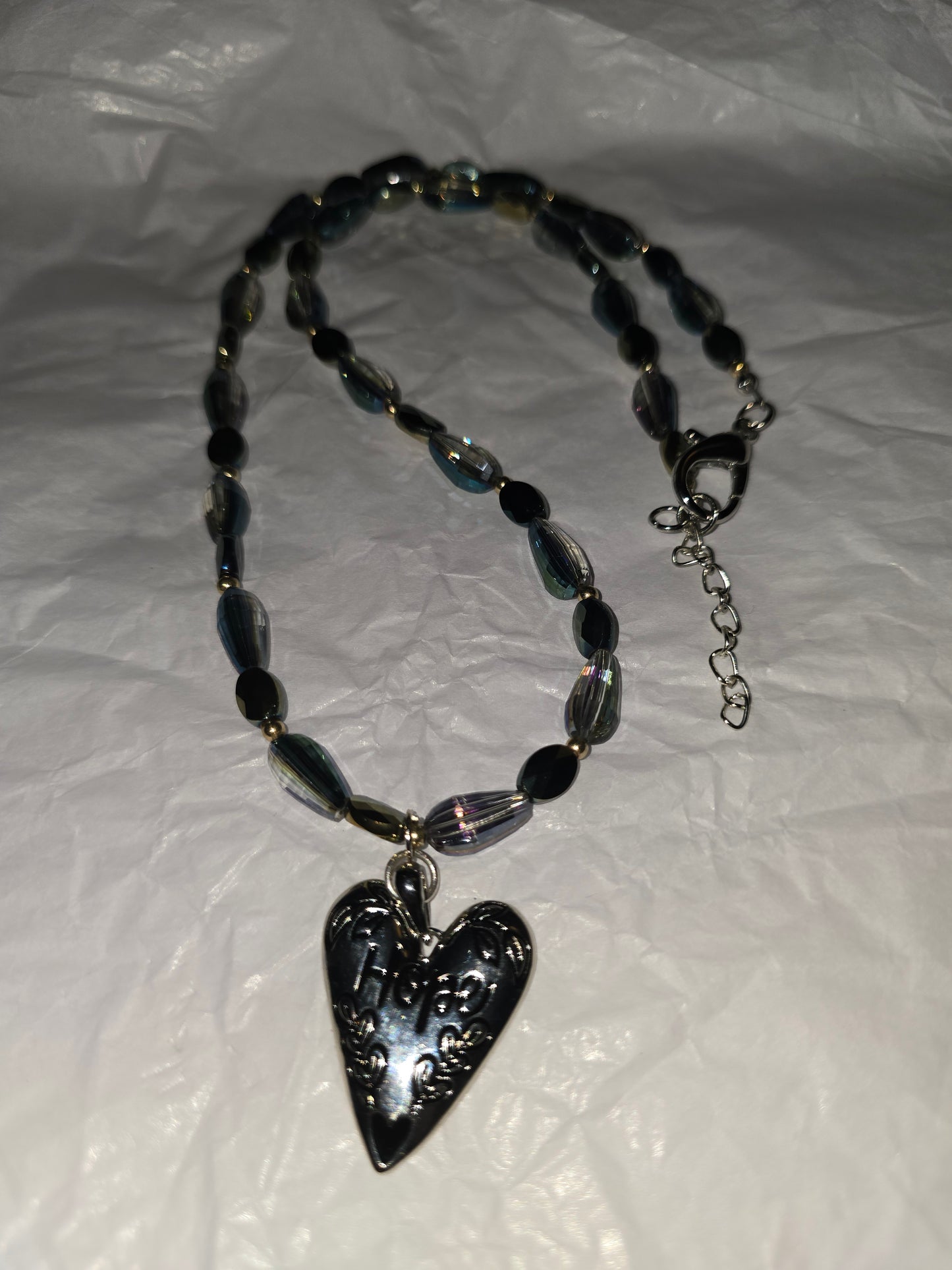 Hope beaded necklace
