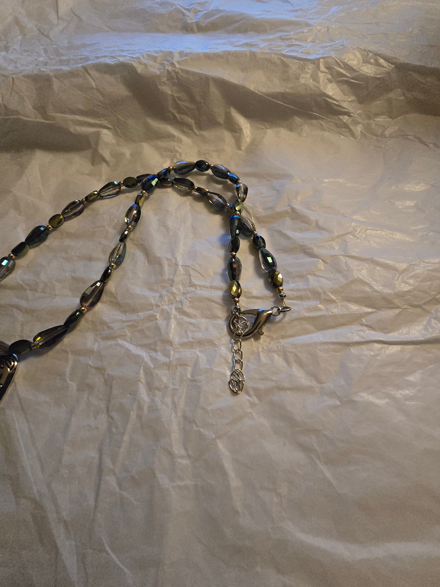 Hope beaded necklace
