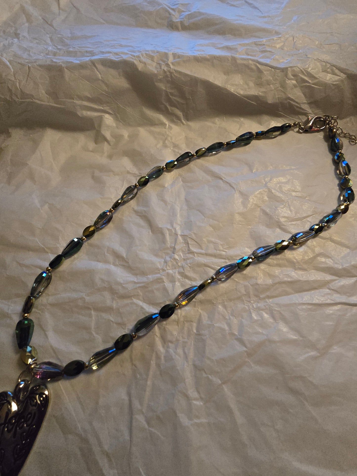 Hope beaded necklace