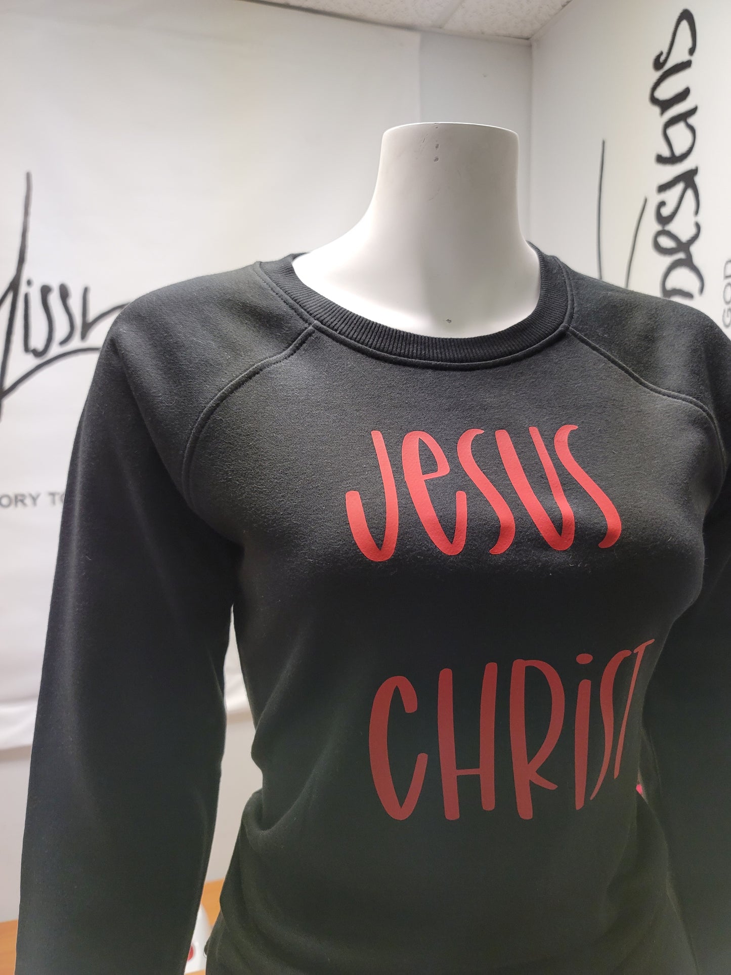 Jesus Christ crew neck sweater