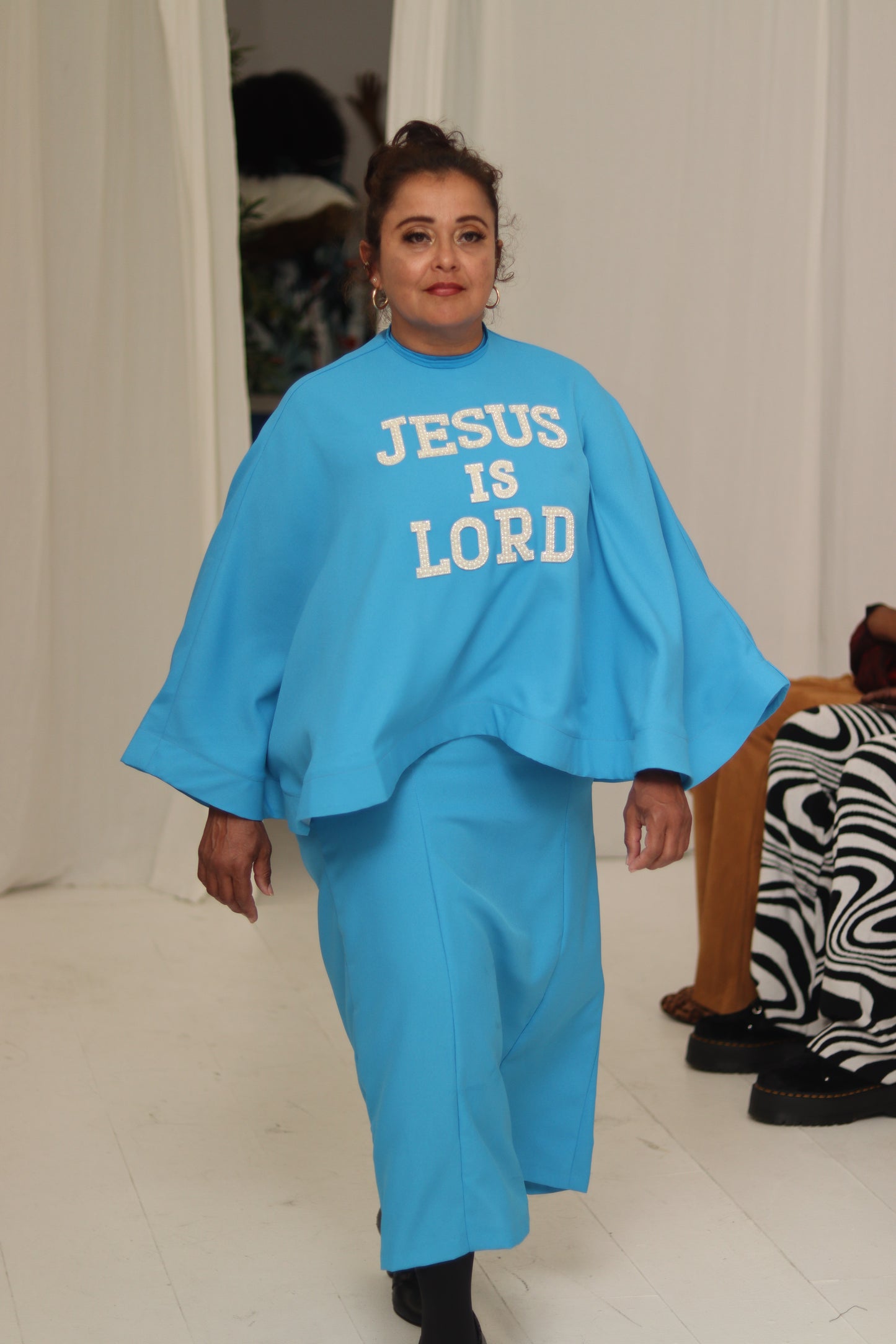 Jesus is Lord blue ensemble by JulissaDesigns